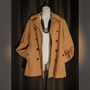 Mackintosh 100% Wool Peacoat